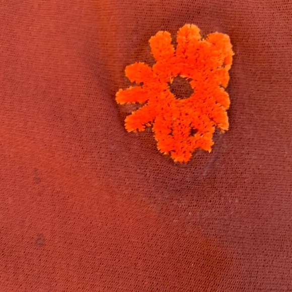 Super rare vintage Jean Paul Gaultier long brown mesh skirt with Soleil logo - Picture 4 of 5